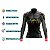 CAMISA CICLISMO FEMININO MOUNTAIN BIKE MANGA LONGA BIKE CORAÇÃO CLASSIC PRETA UV+50 - Imagem 3