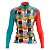 CAMISA CICLISMO FEMININA MOUNTAIN BIKE MANGA LONGA GATOS UV+50 - Imagem 1