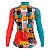 CAMISA CICLISMO FEMININA MOUNTAIN BIKE MANGA LONGA GATOS UV+50 - Imagem 2