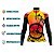 CAMISA CICLISMO FEMININA MOUNTAIN BIKE MANGA LONGA BIKE PNEU COLORIDA UV+50 - Imagem 3