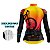 CAMISA CICLISMO FEMININA MOUNTAIN BIKE MANGA LONGA BIKE PNEU COLORIDA UV+50 - Imagem 4