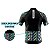CAMISA CICLISMO MASCULINA MOUNTAIN BIKE MANGA CURTA QUEBRA CABEÇA PRETA UV+50 - Imagem 5