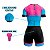 MACAQUINHO ONCA ROSA CONJUNTO CICLISMO E MEIA PIXEL ROSA ROUPA FEMININO - Imagem 6
