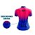 CAMISA CICLISMO FEMININA MOUNTAIN BIKE MANGA CURTA ROSA DEGRADÊ - Imagem 4