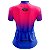 CAMISA CICLISMO FEMININA MOUNTAIN BIKE MANGA CURTA ROSA DEGRADÊ - Imagem 2