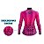 CAMISA DE CICLISMO FEMININA MANGA LONGA CAVEIRA ROSA  66 - Imagem 4