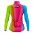 CAMISETA DE CICLISMO FEMININA MANGA LONGA ARCOÍRES 67 - Imagem 2