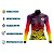 CAMISA CICLISMO FEMININA MANGA LONGA AMARELO GATOS - Imagem 3