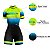 MACAQUINHO CONJUNTO CICLISMO FEMININO VERDE CÃES - Imagem 3