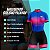 Macaquinho Ciclismo Premium Feminino Rkc Sports Deserto Azul Manga Curta - Imagem 3
