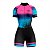 MACAQUINHO CONJUNTO CICLISMO FEMININO ROSA PINGOS PRETOS - Imagem 1