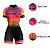 MACAQUINHO CONJUNTO FEMININO CICLISMO INFINITY LARANJA - Imagem 3