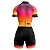 MACAQUINHO CONJUNTO FEMININO CICLISMO INFINITY LARANJA - Imagem 2