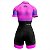 MACAQUINHO CONJUNTO CICLISMO FEMININO GEOMETRIC LILAS - Imagem 2