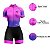 MACAQUINHO CONJUNTO CICLISMO FEMININO GEOMETRIC LILAS - Imagem 3