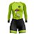 MACAQUINHO CONJUNTO CICLISMO FEMININO SNOOP VERDE - Imagem 1