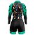 MACAQUINHO MOUNTAIN BIKE FEMININO MANGA LONGA RKC CÃES AZUL CELESTE - Imagem 2