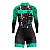 MACAQUINHO MOUNTAIN BIKE FEMININO MANGA LONGA RKC CÃES AZUL CELESTE - Imagem 1