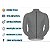 JAQUETA CORTA VENTO CICLISMO UNISEX CINZA COM BOLSO - Imagem 3