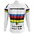 CAMISA CICLISMO MASCULINA MANGA LONGA CANNONDALE BRANCO - Imagem 2