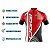 CAMISA CICLISMO  MASCULINA MANGA CURTA OGGI VERMELHA - Imagem 4