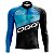 CAMISA CICLISMO MASCULINA MANGA LONGA OGGI AZUL - Imagem 1