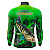 CAMISA DE PESCA MASCULINA MANGA LONGA VERDE UV+50 - Imagem 2
