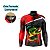 CAMISA DE PESCA MASCULINA MANGA LONGA VERMELHA UV+50 - Imagem 4
