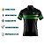 CAMISETA CICLISMO MASCULINA MANGA CURTA RKC SPORTS LISTRAS VERDE UV+50 - Imagem 3