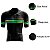CAMISETA CICLISMO MASCULINA SMART LISTRADA ZIPER PARCIAL MODELO 102 - Imagem 3