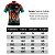 CAMISETA CICLISMO MASCULINA MANGA CURTA RKC SPORTS LISTRAS VERDE UV+50 - Imagem 5