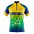 Camisa Ciclismo Masculina Brasil Jesus o Rei da Glória UV+50 - Imagem 1