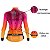 CAMISA DE CICLISMO FEMININA MANGA LONGA BATIMENTOS LARANJA - Imagem 4