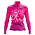 CAMISA DE CICLISMO FEMININA MANGA LONGA OUTUBRO ROSA ENTRE TAMBEM NESSA LUTA - Imagem 1