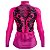 CAMISA DE CICLISMO FEMININA MANGA LONGA OUTUBRO ROSA ENTRE TAMBEM NESSA LUTA - Imagem 2