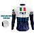 Camisa Ciclismo Masculina Longa Rkc Sports Itália Branca UV+50 - Imagem 3