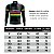 Camisa Ciclismo Masculina Longa Caminho da Fé Dourado UV+ - Imagem 5