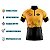 Camisa Ciclismo Masculina Manga Curta Caminho da Fé Dourado UV+50 - Imagem 3