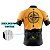 Camisa Ciclismo Masculina Manga Curta Caminho da Fé Dourado UV+50 - Imagem 4