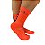 Meia Ciclismo Mtb Cano Longo Rkc Laranja - Imagem 1