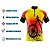 Camisa Ciclismo Masculina Manga Curta Rkc Sports Pneu Laranja - Imagem 3