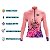 Camisa Ciclismo Feminina Manga Longa Rkc Sports Senhor Reina uv+ - Imagem 4