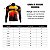 Camiseta Ciclismo Masculina Mang Longa Rkc Sports Brasil uv+50 - Imagem 5