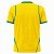 Camiseta Esportiva Masculina Rkc Sports Brasil Amarela uv+50 - Imagem 3