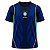 Camiseta Brasil Azul Infantil Futebol Rkc Sports UV+50 - Imagem 1