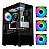 Gabinete Gamer Mid Tower Rgb Atx Em Vidro Temperado Gb1792 - Imagem 1