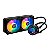 Water Cooler TGT , Rainbow, 240mm, Preto - Imagem 1