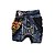 Short Muay Thai Estilo Tailandês Rajado Urbano Ockto - Imagem 3