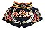 Short Muay Thai Estilo Tailandês Ockto Fire - Imagem 1