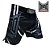 Short Bermuda Mma Muay Thai BJJ Ockto Black Fight - Imagem 1